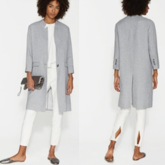 HALSTON HERITAGE Duster Suit Coat Jacket - Picture 15 of 15